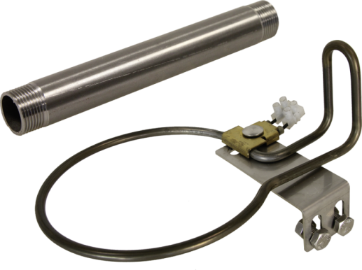 Verwarmingsset voor staalpaalmet mod. 25 R 3/4", 24 V / 80 W