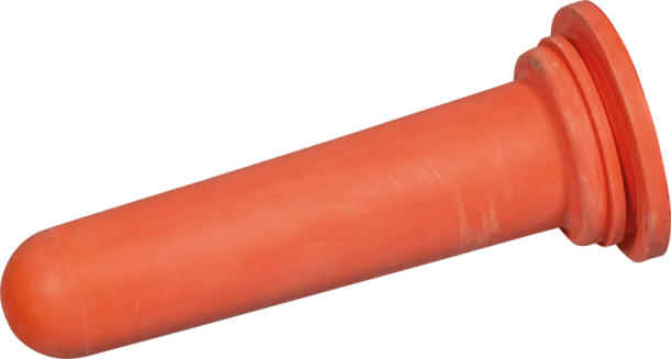 Speen,medium(rood) voor 1-click-ventielvoor Speenemmer en
profi melkfles voor kalveren