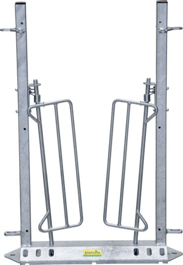 Terugloopblokkade voor drijfgangvoor Behandelinstallaties en Behandelbox
voor schapen, verzinkt