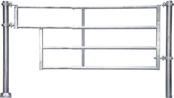 Afscheiding trog R4 (1/2)montage lengte 1,85-2,75m