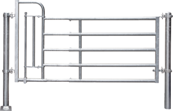 Afscheiding R5 (1/2) personenkruipgat,montage lengte 1,75-2,50m