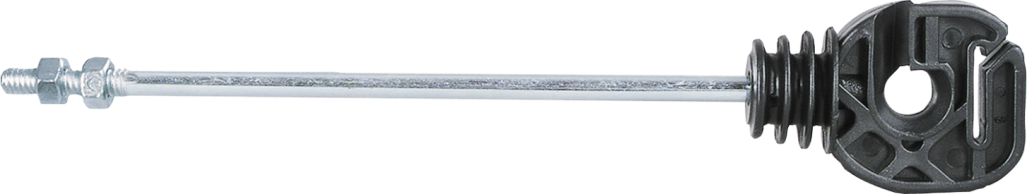 Cord/lintisolator lange schacht 18cm, M6