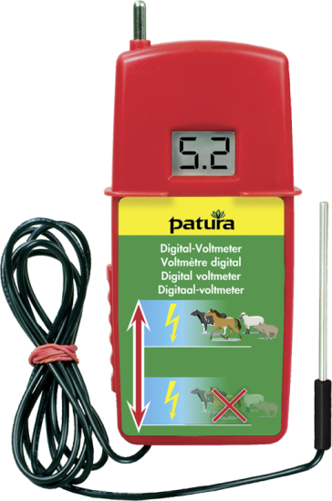 Digitaal voltmeter m. belastingweerstand