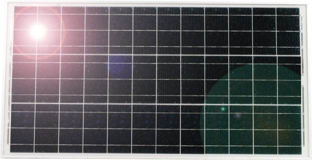 Zonnepaneelmodule 65Wzonder houder